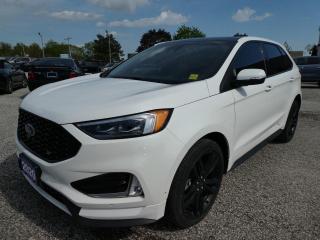 Leather, Navigation, Navi, GPS, Backup Camera, Dual Pane Panoramic Sunroof / Moonroof, Power Liftgate, Heated Seats, AWD, Non Smoker, AWD.

Recent Arrival! Odometer is 8518 kilometers below market average! Star White Metallic Tri-Coat 2020 Ford Edge ST | Heated Seats | Backup Cam | Navigation |



Clean CARFAX.

CARFAX One-Owner. Save time, money, and frustration with our transparent, no hassle pricing. Using the latest technology, we shop the competition for you and price our pre-owned vehicles to give you the best value, upfront, every time and back it up with a free market value report so you know you are getting the best deal!

Every Pre-Owned vehicle at Ken Knapp Ford goes through a high quality, rigorous cosmetic and mechanical safety inspection. We ensure and promise you will not be disappointed in the quality and condition of our inventory. A free CarFax Vehicle History report is available on every vehicle in our inventory.



Ken Knapp Ford proudly sits in the small town of Essex, Ontario. We are family owned and operated since its beginning in November of 1983. Ken Knapp Ford has used this time to grow and ensure a convenient car buying experience that solely relies on customer satisfaction; this is how we have won 23 Presidents Awards for exceptional customer satisfaction!

If you are seeking the ultimate buying experience for your next vehicle and want the best coffee, a truly relaxed atmosphere, to deal with a 4.7 out of 5 star Google review dealership, and a dog park on site to enjoy for your longer visits; we truly have it all here at Ken Knapp Ford.

Where customers dont care how much you know, until they know how much you care.



Reviews:

* Owners say they appreciate the easy-to-use technology and enjoy a comfortable drive in most conditions. Expect a pleasing punch from the 2.7L engine, which sportier drivers seem to enjoy. The updated infotainment system is easy to learn, even for first-time touchscreen users. Source: autoTRADER.ca