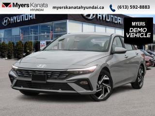 Used 2024 Hyundai Elantra Preferred IVT w/Tech Pkg  - $104.57 /Wk for sale in Kanata, ON