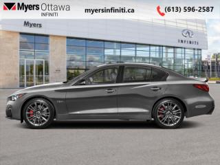 New 2024 Infiniti Q50 Red Sport I-LINE ProACTIVE for sale in Ottawa, ON