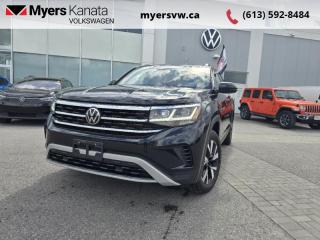 <b>Power Liftgate,  Heated Steering Wheel,  Heated Seats,  Aluminum Wheels,  Apple CarPlay!</b><br> <br>  Compare at $32959 - Our Price is just $31999! <br> <br>   With its beautiful curves, the exceptionally roomy and comfortable interior and excellent ride quality, there isnt much left to ask for when looking at the 2020 Volkswagen Atlas. Model  This  2020 Volkswagen Atlas Cross Sport is fresh on our lot in Kanata. <br> <br>While this 2020 Volkswagen Atlas is definitely well designed and exceptionally well put together, what sets it aside as one of the best and most comfortable SUVs is the spacious interior. Easily accommodating 7 adults in complete comfort, the Atlas has its sight set on passenger comfort and safety much more than being an agile, sporty, and cramped SUV. The Atlas delivers excellent on road capabilities and a luxurious ride quality while seated in a roomy, airy, extremely well designed cabin.This  SUV has 58,163 kms. Its  deep black pearl in colour  . It has an automatic transmission and is powered by a  2.0L I4 16V GDI DOHC Turbo engine.  It may have some remaining factory warranty, please check with dealer for details. <br> <br> Our Atlas Cross Sports trim level is Comfortline 2.0 TSI 4MOTION. This Atlas Comfortline lives up to its name with heated synthetic leather seats, a heated leather steering wheel, and proximity keys. Other great features include a power liftgate, adaptive stop and go cruise, a compass, a larger 8 inch touchscreen, Android Auto and Apple CarPlay, Bluetooth streaming audio and SiriusXM. With exterior chrome trim, elegant alloy wheels, fog lamps, blind spot sensors, and front collision mitigation, this awesome SUV is stylish and extremely safe. This vehicle has been upgraded with the following features: Power Liftgate,  Heated Steering Wheel,  Heated Seats,  Aluminum Wheels,  Apple Carplay,  Android Auto,  Front Assist Autonomous Emergency Braking. <br> <br>To apply right now for financing use this link : <a href=https://www.myersvw.ca/en/form/new/financing-request-step-1/44 target=_blank>https://www.myersvw.ca/en/form/new/financing-request-step-1/44</a><br><br> <br/><br>Backed by Myers Exclusive NO Charge Engine/Transmission for life program lends itself for your peace of mind and you can buy with confidence. Call one of our experienced Sales Representatives today and book your very own test drive! Why buy from us? Move with the Myers Automotive Group since 1942! We take all trade-ins - Appraisers on site - Full safety inspection including e-testing and professional detailing prior delivery! Every vehicle comes with a free Car Proof History report.<br><br>*LIFETIME ENGINE TRANSMISSION WARRANTY NOT AVAILABLE ON VEHICLES MARKED AS-IS, VEHICLES WITH KMS EXCEEDING 140,000KM, VEHICLES 8 YEARS & OLDER, OR HIGHLINE BRAND VEHICLES (eg.BMW, INFINITI, CADILLAC, LEXUS...). FINANCING OPTIONS NOT AVAILABLE ON VEHICLES MARKED AS-IS OR AS-TRADED.<br> Come by and check out our fleet of 40+ used cars and trucks and 120+ new cars and trucks for sale in Kanata.  o~o