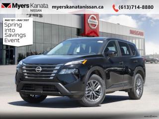 <b>Alloy Wheels,  Heated Seats,  Heated Steering Wheel,  Mobile Hotspot,  Remote Start!</b><br> <br> <br> <br>  The Rogue is built to serve as a well-rounded crossover, with rugged design, a comfortable ride and modern interior tech. <br> <br>Nissan was out for more than designing a good crossover in this 2024 Rogue. They were designing an experience. Whether your adventure takes you on a winding mountain path or finding the secrets within the city limits, this Rogue is up for it all. Spirited and refined with space for all your cargo and the biggest personalities, this Rogue is an easy choice for your next family vehicle.<br> <br> This black SUV  has an automatic transmission and is powered by a  201HP 1.5L 3 Cylinder Engine.<br> <br> Our Rogues trim level is S. Standard features on this Rogue S include heated front heats, a heated leather steering wheel, mobile hotspot internet access, proximity key with remote engine start, dual-zone climate control, and an 8-inch infotainment screen with Apple CarPlay, and Android Auto. Safety features also include lane departure warning, blind spot detection, front and rear collision mitigation, and rear parking sensors. This vehicle has been upgraded with the following features: Alloy Wheels,  Heated Seats,  Heated Steering Wheel,  Mobile Hotspot,  Remote Start,  Lane Departure Warning,  Blind Spot Warning. <br><br> <br/>    5.74% financing for 84 months. <br> Payments from <b>$541.54</b> monthly with $0 down for 84 months @ 5.74% APR O.A.C. ( Plus applicable taxes -  $621 Administration fee included. Licensing not included.    ).  Incentives expire 2024-05-31.  See dealer for details. <br> <br><br> Come by and check out our fleet of 50+ used cars and trucks and 90+ new cars and trucks for sale in Kanata.  o~o