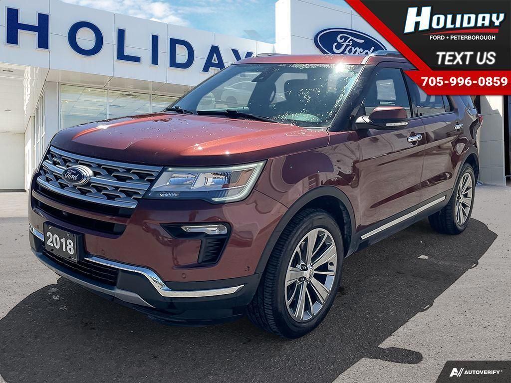 Used 2018 Ford Explorer LIMITED for Sale in Peterborough, Ontario