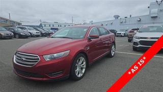 A BIG OL SEDAN TO RIDE IN STYLE!2013 Ford Taurus SEL AWD.Red 2013 Ford Taurus SEL AWD 6-Speed Automatic with Select-Shift 3.5L V6 Flex Fuel Ti-VCTSteele Mitsubishi has the largest and most diverse selection of preowned vehicles in HRM. Buy with confidence, knowing we use fair market pricing guaranteeing the absolute best value in all of our pre owned inventory!Steele Auto Group is one of the most diversified group of automobile dealerships in Canada, with 60 dealerships selling 29 brands and an employee base of well over 2300. Sales are up over last year and our plan going forward is to expand further into Atlantic Canada and the United States furthering our commitment to our Canadian customers as well as welcoming our new customers in the USA.Reviews:* Most Taurus owners rave about the value-for-the-dollar at work, a comfortable ride, relatively good fuel economy on most models, and a driving feel thats solid, sturdy and confident. The premium audio system is highly rated, and many owners have also grown fond of Tauruss relatively generous selection of high-tech gadgets. Though Taurus is smaller on board than its overall size suggests, most owners still say its roomy and spacious. Finally, Taurus SHO owners all report satisfaction with the smooth and quiet performance of their lustrous turbocharged land rockets, and relish the ability to lay the smack down on pesky Honda Accord drivers between a set of traffic lights. Source: autoTRADER.ca