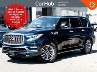 Used 2022 Infiniti QX80 LUXE 8-Passenger Sunroof Rear DVD 360 Cam Vented Seats for sale in Thornhill, ON