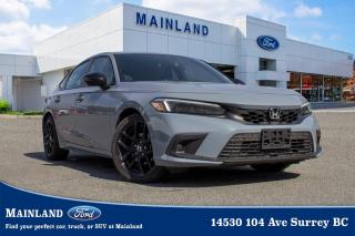 <p><strong><span style=font-family:Arial; font-size:18px;>Command the road with the nearly-new 2023 Honda Civic Sport Hatchback! Only 8,941 km, packed with top-tier features and sophisticated grey exteriortrue automotive excellence awaits you at Mainland Ford..</span></strong></p> <p><strong><span style=font-family:Arial; font-size:18px;>Discover a blend of style, comfort, and technology that makes other cars on the road green with envy..</span></strong> <br> The 2023 Honda Civic Sport isnt just a car; its a statement.. With its sleek grey exterior and an interior brimming with modern luxuries and cutting-edge technology, this hatchback is a rolling testament to what happens when performance meets elegance.</p> <p><strong><span style=font-family:Arial; font-size:18px;>Under the hood lies a robust 1.5L 4-cylinder engine paired with a smooth CVT transmission, ensuring your drive is not just powerful but supremely smooth..</span></strong> <br> Imagine gliding through city streets or powering down highways with grace and agility that only a car of this caliber can offer.. Inside, comfort and convenience reign supreme.</p> <p><strong><span style=font-family:Arial; font-size:18px;>From the dual-zone automatic temperature control, power moonroof, and leather-wrapped steering wheel to the adaptive cruise control and high-beam headlights, every aspect of this car was designed with your enjoyment in mind..</span></strong> <br> Safety and stability features like traction control, ABS brakes, and electronic stability provide peace of mind, making every journey not just enjoyable but exceptionally safe.. And lets talk about the tech that makes every ride a delight.</p> <p><strong><span style=font-family:Arial; font-size:18px;>With features like a rear exterior parking camera, configurable traffic sign information, and a full suite of airbags, youre not just purchasing a car; youre investing in your safety and future adventures..</span></strong> <br> At Mainland Ford, we speak your language.. We understand that buying a car is not just about the wheels; its about the experiences youll have and the memories youll create.</p> <p><strong><span style=font-family:Arial; font-size:18px;>This 2023 Honda Civic Sport Hatchback isnt just a car; its your new road companion waiting to explore every corner of the map with you..</span></strong> <br> Dont let this gem slip through your fingers.. Swing by Mainland Ford today, because where theres a wheel, theres a way! Step into the drivers seat of this nearly-new marvel and take the first step towards owning the road in style and sophistication.</p> <p><strong><span style=font-family:Arial; font-size:18px;>Your dream ride is waiting for you!.</span></strong></p><hr />
<p><br />
<br />
To apply right now for financing use this link:<br />
<a href=https://www.mainlandford.com/credit-application/>https://www.mainlandford.com/credit-application</a><br />
<br />
Looking for a new set of wheels? At Mainland Ford, all of our pre-owned vehicles are Mainland Ford Certified. Every pre-owned vehicle goes through a rigorous 96-point comprehensive safety inspection, mechanical reconditioning, up-to-date service including oil change and professional detailing. If that isnt enough, we also include a complimentary Carfax report, minimum 3-month / 2,500 km Powertrain Warranty and a 30-day no-hassle exchange privilege. Now that is peace of mind. Buy with confidence here at Mainland Ford!<br />
<br />
Book your test drive today! Mainland Ford prides itself on offering the best customer service. We also service all makes and models in our World Class service center. Come down to Mainland Ford, proud member of the Trotman Auto Group, located at 14530 104 Ave in Surrey for a test drive, and discover the difference!<br />
<br />
*** All pre-owned vehicle sales are subject to a $599 documentation fee, $149 Fuel Surcharge, $599 Safety and Convenience Fee and $500 Finance Placement Fee (if applicable) plus applicable taxes. ***<br />
<br />
VSA Dealer# 40139</p>

<p>*All prices plus applicable taxes, applicable environmental recovery charges, documentation of $599 and full tank of fuel surcharge of $76 if a full tank is chosen. <br />Other protection items available that are not included in the above price:<br />Tire & Rim Protection and Key fob insurance starting from $599<br />Service contracts (extended warranties) for coverage up to 7 years and 200,000 kms starting from $599<br />Custom vehicle accessory packages, mudflaps and deflectors, tire and rim packages, lift kits, exhaust kits and tonneau covers, canopies and much more that can be added to your payment at time of purchase<br />Undercoating, rust modules, and full protection packages starting from $199<br />Financing Fee of $500 when applicable<br />Flexible life, disability and critical illness insurances to protect portions of or the entire length of vehicle loan</p>