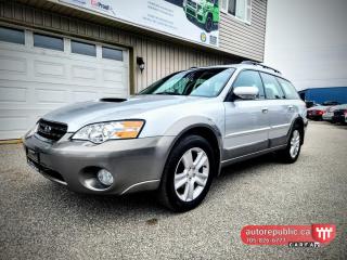 Used 2006 Subaru Outback 2.5XT Limited AWD CERTIFIED LOADED SPOTLESS for sale in Orillia, ON