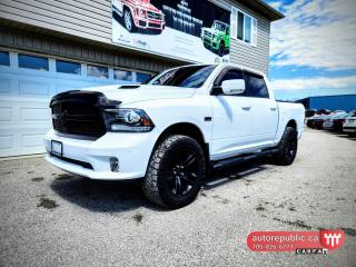 Used 2017 RAM 1500 Sport Night Edition Hemi 4x4 Certified Loaded One for sale in Orillia, ON