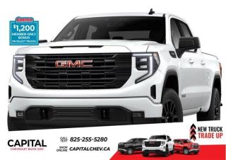 This GMC Sierra 1500 boasts a Turbocharged Gas I4 2.7L/166 engine powering this Automatic transmission. ENGINE, 2.7L TURBOMAX (310 hp [231 kW] @ 5600 rpm, 430 lb-ft of torque [583 Nm] @ 3000 rpm) (Includes (KW5) 220-amp alternator and (MFC) 8-speed automatic transmission. (STD), Wireless, Apple CarPlay / Wireless Android Auto, Windows, power rear, express down.*This GMC Sierra 1500 Comes Equipped with These Options *Windows, power front, drivers express up/down, Window, power front, passenger express down, Wi-Fi Hotspot capable (Terms and limitations apply. See onstar.ca or dealer for details.), Wheels, 20 x 9 (50.8 cm x 22.9 cm) 6-spoke High gloss Black painted aluminum, Wheel, 17 x 8 (43.2 cm x 20.3 cm) full-size, steel spare, USB Ports, 2, Charge/Data ports located on instrument panel, USB ports, (2) charge-only, rear, Transmission, 8-speed automatic, (Column shifter) electronically controlled with overdrive and tow/haul mode. Includes Cruise Grade Braking and Powertrain Grade Braking (Standard and only available with (L3B) 2.7L TurboMax engine.), Transfer case, single speed, electronic Autotrac with push button control (4WD models only), Tires, 275/60R20 all-season, blackwall.* Stop By Today *Stop by Capital Chevrolet Buick GMC Inc. located at 13103 Lake Fraser Drive SE, Calgary, AB T2J 3H5 for a quick visit and a great vehicle!