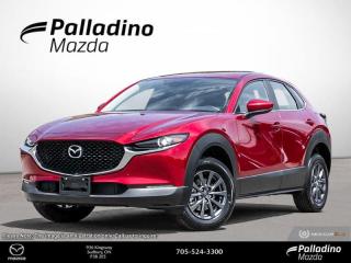 <b>Heated Seats,  Apple CarPlay,  Android Auto,  Blind Spot Detection,  LED Lights!</b><br> <br> <br> <br>  The versatile design of the 2024 Mazda CX-30 offers ease and agility without compromising on capability and space. <br> <br>Designed for an effortless drive, the luxurious CX-30 is sure to impress. Its refined cabin is quiet, instilling a feeling of tranquility behind the wheel. With plenty of cabin space, this gorgeous compact SUV is ready to handle any task you put in front of it. Innovative performance is not just about power, its about a responsive and engaging drive that connects you to the road.<br> <br> This  SUV  has an automatic transmission and is powered by a  2.5L I4 16V GDI DOHC engine.<br> <br> Our CX-30s trim level is GX. This premium and upscale crossover SUV wows with amazing standard features such as heated front seats, 60-40 folding bench rear seats, proximity key with push button start, an 8-speaker Mazda Harmonic Acoustics audio system, Apple CarPlay, Android Auto, and an 8.8-inch infotainment screen. Additional features include active blind spot monitoring, rear cross traffic alert, front and rear cupholders, smart device remote engine start, LED headlights with perimeter approach lights, and even more! This vehicle has been upgraded with the following features: Heated Seats,  Apple Carplay,  Android Auto,  Blind Spot Detection,  Led Lights,  Proximity Key,  Steering Wheel Controls. <br><br> <br>To apply right now for financing use this link : <a href=https://www.palladinomazda.ca/finance/ target=_blank>https://www.palladinomazda.ca/finance/</a><br><br> <br/>    Incentives expire 2024-05-31.  See dealer for details. <br> <br>Palladino Mazda in Sudbury Ontario is your ultimate resource for new Mazda vehicles and used Mazda vehicles. We not only offer our clients a large selection of top quality, affordable Mazda models, but we do so with uncompromising customer service and professionalism. We takes pride in representing one of Canadas premier automotive brands. Mazda models lead the way in terms of affordability, reliability, performance, and fuel efficiency.<br> Come by and check out our fleet of 90+ used cars and trucks and 90+ new cars and trucks for sale in Sudbury.  o~o