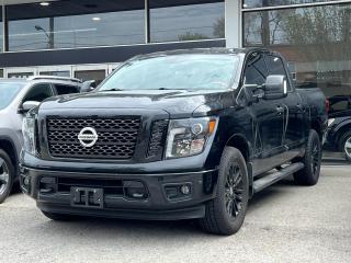 Used 2018 Nissan Titan SV - MIDNIGHT PACKAGE - Crew Cab - 4WD - New Brakes and Tires - No Accidents - Navigation for sale in North York, ON