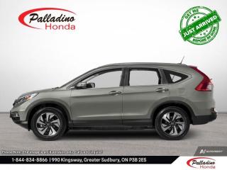 Used 2016 Honda CR-V Touring  - Leather Seats -  Navigation for sale in Sudbury, ON