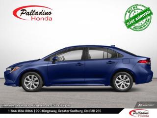 Used 2022 Toyota Corolla SD  - Low Mileage for sale in Sudbury, ON