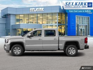 <b>Rear View Camera,  Bluetooth,  Remote Keyless Entry,  Power Windows,  Touch Screen!</b><br> <br>    This GMC Sierras cabin is engineered to provide you and your passengers with the quietest, most comfortable experience possible. This  2018 GMC Sierra 1500 is fresh on our lot in Selkirk. <br> <br>This 2018 GMC Sierras expertly crafted body and premium materials form a striking appearance inside and out. Thanks to its stunning GMC Signature LED lighting that further enhance its bold and advanced design, this Sierra offers a Professional Grade truck thats built for anything you put in front of it. One look inside this handsome truck and youll find premium materials such as a soft-touch instrument panel, superior comfort in its seats, and advanced safety features making the Sierra, an all around complete package. This  Crew Cab 4X4 pickup  has 97,719 kms. Its  summit white in colour  . It has a 6 speed automatic transmission and is powered by a  355HP 5.3L 8 Cylinder Engine.  It may have some remaining factory warranty, please check with dealer for details. <br> <br> Our Sierra 1500s trim level is SLE. Moving a step above the base Sierra, this GMC 1500 SLE is well worth the extra money and includes many useful features. These extras include aluminum wheels, an EZ lift and lower tailgate, 8 inch colour touchscreen with bluetooth audio streaming and a rear vision camera, an upgraded stereo, remote keyless entry and power windows.  This vehicle has been upgraded with the following features: Rear View Camera,  Bluetooth,  Remote Keyless Entry,  Power Windows,  Touch Screen,  Cruise Control. <br> <br>To apply right now for financing use this link : <a href=https://www.selkirkchevrolet.com/pre-qualify-for-financing/ target=_blank>https://www.selkirkchevrolet.com/pre-qualify-for-financing/</a><br><br> <br/><br>Selkirk Chevrolet Buick GMC Ltd carries an impressive selection of new and pre-owned cars, crossovers and SUVs. No matter what vehicle you might have in mind, weve got the perfect fit for you. If youre looking to lease your next vehicle or finance it, we have competitive specials for you. We also have an extensive collection of quality pre-owned and certified vehicles at affordable prices. Winnipeg GMC, Chevrolet and Buick shoppers can visit us in Selkirk for all their automotive needs today! We are located at 1010 MANITOBA AVE SELKIRK, MB R1A 3T7 or via phone at 204-482-1010.<br> Come by and check out our fleet of 80+ used cars and trucks and 170+ new cars and trucks for sale in Selkirk.  o~o
