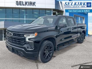 <b>Fog Lights,  Aluminum Wheels,  Remote Start,  EZ Lift Tailgate,  Forward Collision Alert!</b><br> <br>    Offering unprecedented power, efficiency and technology, this Chevy Silverado 1500 is designed to get the job done right the first time. This  2022 Chevrolet Silverado 1500 is fresh on our lot in Selkirk. <br> <br>Redesigned in 2022 this Chevy Silverado 1500 is functional and ergonomic, suited for the work-site or family life. Bold styling throughout gives it amazing curb appeal and a dominating stance on the road, while the its smartly designed interior keeps every passenger in superb comfort and connectivity on any trip. With brawn, brains and reliability, this muscular pickup was built by truck people, for truck people, and comes from the family of the most dependable, longest-lasting full-size pickups on the road. This  sought after diesel Crew Cab 4X4 pickup  has 44,651 kms. Its  black in colour  . It has a 10 speed automatic transmission and is powered by a  277HP 3.0L Straight 6 Cylinder Engine. <br> <br> Our Silverado 1500s trim level is RST. This 1500 RST comes with Silverardos legendary capability and was made to be a stylish daily pickup truck that has the perfect amount of essential equipment. This incredible truck comes loaded with blacked out exterior accents, body colored bumpers, Chevrolets Premium Infotainment 3 system thats paired with a larger touchscreen display, wireless Apple CarPlay and Android Auto, 4G LTE hotspot and SiriusXM. Additional features include LED front fog lights, remote engine start, an EZ Lift tailgate, unique aluminum wheels, a power driver seat, forward collision warning with automatic braking, intellibeam headlights, dual-zone climate control, lane keep assist, Teen Driver technology, a trailer hitch and a HD rear view camera. This vehicle has been upgraded with the following features: Fog Lights,  Aluminum Wheels,  Remote Start,  Ez Lift Tailgate,  Forward Collision Alert,  Lane Keep Assist,  Android Auto. <br> <br>To apply right now for financing use this link : <a href=https://www.selkirkchevrolet.com/pre-qualify-for-financing/ target=_blank>https://www.selkirkchevrolet.com/pre-qualify-for-financing/</a><br><br> <br/><br>Selkirk Chevrolet Buick GMC Ltd carries an impressive selection of new and pre-owned cars, crossovers and SUVs. No matter what vehicle you might have in mind, weve got the perfect fit for you. If youre looking to lease your next vehicle or finance it, we have competitive specials for you. We also have an extensive collection of quality pre-owned and certified vehicles at affordable prices. Winnipeg GMC, Chevrolet and Buick shoppers can visit us in Selkirk for all their automotive needs today! We are located at 1010 MANITOBA AVE SELKIRK, MB R1A 3T7 or via phone at 204-482-1010.<br> Come by and check out our fleet of 80+ used cars and trucks and 180+ new cars and trucks for sale in Selkirk.  o~o