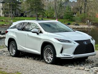 <div>Ultra Rare Model, Like New Condition and only 3,386 kms!</div><div> </div><div><div>For those seeking maximum space from a premium-priced crossover to go along with superior fuel efficiency, Lexus offers the three-row, self-charging hybrid RX 450h L. The L features the same self-charging hybrid powertrain found in the two-row RX 450h.</div><div> </div><div>The self-charging hybrid RX 450h L offers the power of Lexus Hybrid Drive. The system is built around an Atkinson-cycle 3.5L V6, a continuously variable transmission and powerful electric motors that work together to generate 308 net system horsepower and a fuel efficiency of 8.1 L/100 km city/highway combined.</div><div> </div><div>The RX 450h L is available in one fully equipped model: The 6 Passenger features a 15-speaker Mark Levinson premium audio system with 12.3-inch touchscreen display, remote touchpad, head-up display, a wireless charger for personal electronics, 10-way power-adjustable front seats, power folding rear seats, premium leather, power lift-gate with kick sensor, sunroof, navigation, dual climate zones, heated and cooled seats and more.</div></div><p>* Financing available up-to 96 months, </p><p>Discover YOUR trusted local dealership with a 30-year history - Callan Motor. Say goodbye to hidden fees and find a straightforward , hassle-free, transparent buying experience. We price our vehicles at or below marketing value, continuously check our pricing verses market to ensure we are offering our customers the best options.</p><p>Visit us in Perth, Ontario, conveniently located on highway 7. Drop by or book an appointment to find a quality vehicle with ease. </p>
