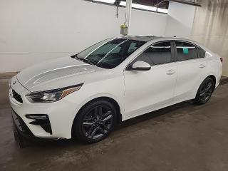 Used 2021 Kia Forte EX Pearl White / Sunroof / Push Start / HTD Steering / Carplay Android for sale in Mississauga, ON