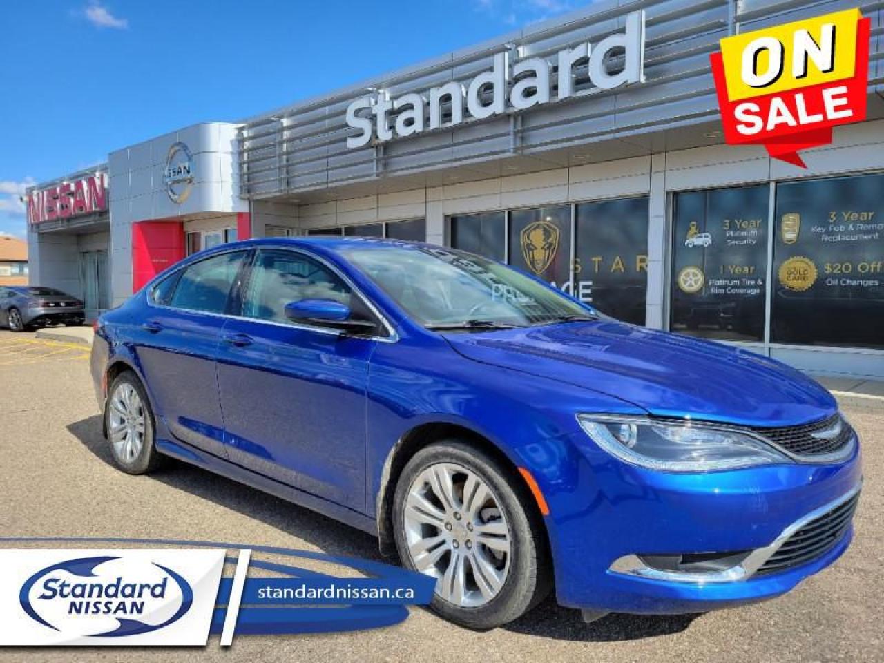 Used 2015 Chrysler 200 LIMITED  Leather Seats,  Bluetooth,  Heated Seats,  SiriusXM,  Air Conditioning! for sale in Swift Current, SK