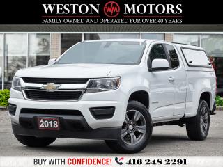 Used 2018 Chevrolet Colorado 4X4*BED RAMP*REVCAM*TRUCK CAP*EXT CAB*POWER GROUP! for sale in Toronto, ON