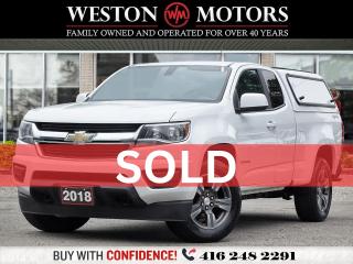 Used 2018 Chevrolet Colorado 4X4*BED RAMP*REVCAM*TRUCK CAP*EXT CAB*POWER GROUP! for sale in Toronto, ON