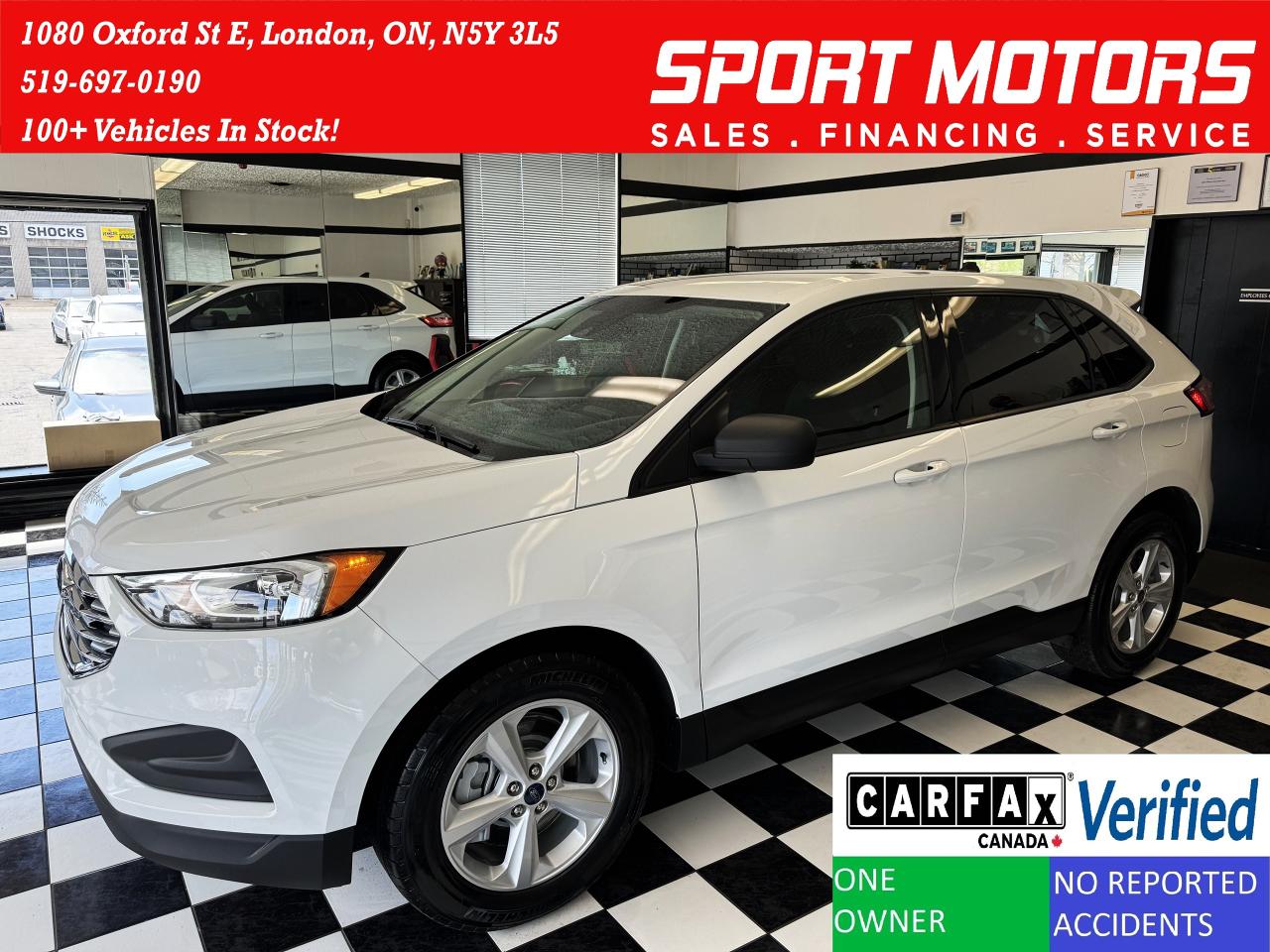 2021 Ford Edge SE AWD+ApplePlay+Lane Keep+Camera+CLEAN CARFAX