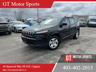 Used 2014 Jeep Cherokee SPORT | 4WD | HANDS FREE | NAV |  $0 DOWN for sale in Calgary, AB