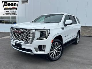 New 2024 GMC Yukon Denali 6.2L V8 WITH REMOTE START/ENTRY, HEATED SEATS, HEATED STEERING WHEEL, VENTILATED SEATS, HITCH VIEW, HD SURROUND VISION, REAR SEAT MEDIA SYSTEM for sale in Carleton Place, ON