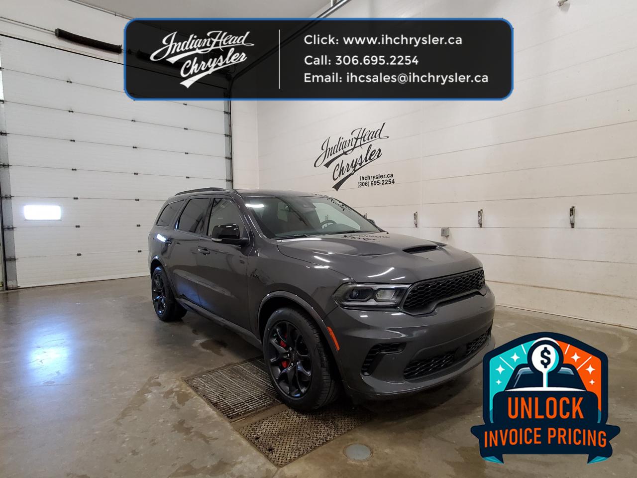 New 2024 Dodge Durango SRT 392 -  Sunroof -  Cooled Seats for sale in Indian Head, SK