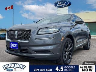 Used 2021 Lincoln Nautilus Reserve MOONROOF | 360 CAMERA |22-WAY POWER SEAT for sale in Waterloo, ON