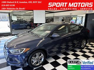 Used 2018 Hyundai Elantra GL SE+Roof+Push Start+ApplePlay+BSM+CLEAN CARFAX for sale in London, ON