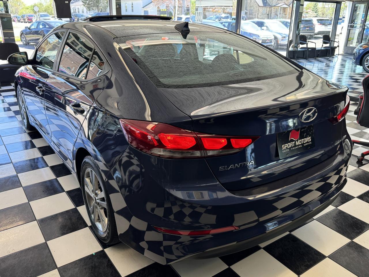 2018 Hyundai Elantra GL SE+Roof+Push Start+ApplePlay+BSM+CLEAN CARFAX Photo2