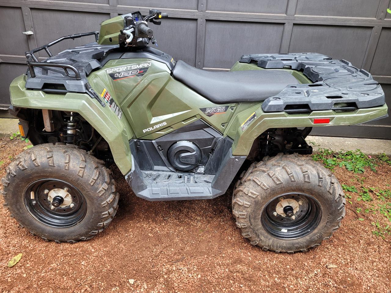 Used 2021 Polaris Sportsman 450 HO No Freight or PDI Financing Available Trade-ins OK for sale in Rockwood, ON