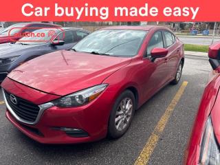 Used 2017 Mazda MAZDA3 GS w/ Rearview Cam, Bluetooth, A/C for sale in Toronto, ON