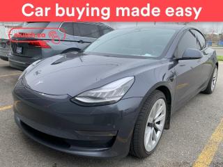 Used 2021 Tesla Model 3 Standard Range w/ Autopilot, Rearview Cam, Bluetooth for sale in Toronto, ON