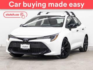 Used 2022 Toyota Corolla Hatchback SE Night Shade Edition w/ Apple CarPlay & Android Auto, Rearview Cam, Bluetooth for sale in Toronto, ON