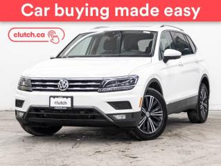 Used 2021 Volkswagen Tiguan Highline AWD w/ Apple CarPlay & Android Auto, Rearview Cam, Bluetooth for sale in Toronto, ON