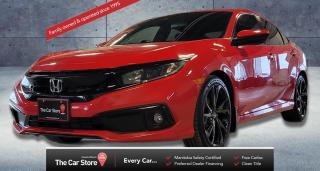 Used 2020 Honda Civic Sedan Sport| Sunroof/Carplay/Remote Starter/0 Accidents! for sale in Winnipeg, MB