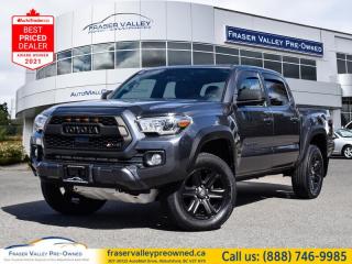 Used 2018 Toyota Tacoma TRD Off Road  - Heated Seats - $201.92 /Wk for sale in Abbotsford, BC