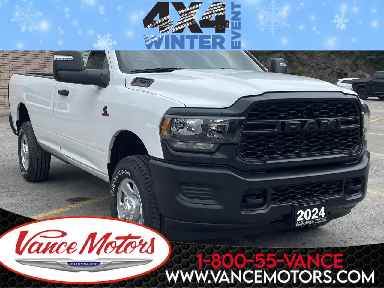 New 2024 RAM 3500 Tradesman 4x4 for sale in Bancroft, ON