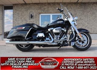 Used 2019 Harley-Davidson FLHRI Road King M8 -107 STAGE 1, EXTRAS, CLEAN & SHARP,  $145 B/W for sale in Headingley, MB