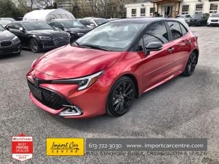 Used 2023 Toyota Corolla Hatchback LEATHER/FABRIC COMBO, JBL, HTD. SEATS, HTD. STEER, for sale in Ottawa, ON