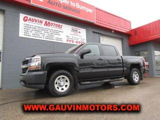Used 2018 Chevrolet Silverado 1500 Crew Cab WT 5.3 L, Good Solid Truck, Sale Priced for sale in Swift Current, SK