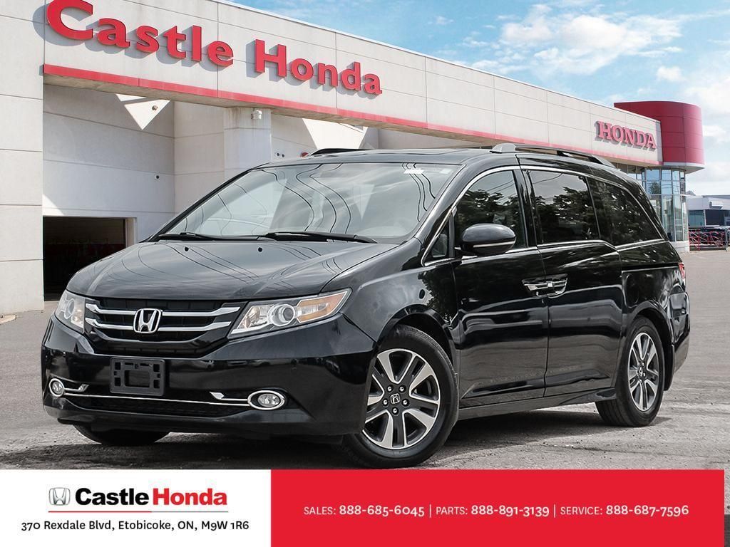 Used 2015 Honda Odyssey Touring W-RES & Navi Leather Seats for Sale in Rexdale, Ontario
