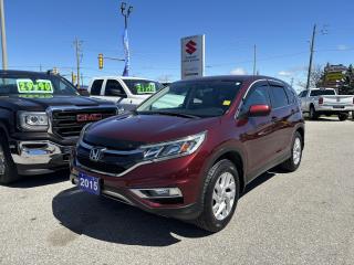 Used 2015 Honda CR-V EX-L AWD ~Bluetooth ~Backup Camera ~Heated Leather for sale in Barrie, ON