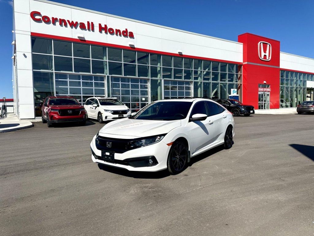 Used 2021 Honda Civic Sedan Sport for Sale in Cornwall, Ontario