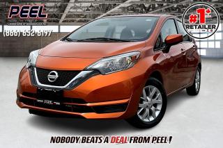 2017 Nissan Versa Note SV Hatchback | 1.6L 4-cyl | Heated Seats | Bluetooth | Alloy Wheels | Brand-new Tires | Back-up Camera

One Owner Clean Carfax

Elevate your driving experience with the 2017 Nissan Versa Note SV, a compact car thats big on features. With its sleek design and spacious interior, the Versa Note SV offers comfort and versatility for your daily commute or weekend adventures. Enjoy the convenience of heated seats, perfect for chilly mornings, while staying connected on the go with Bluetooth technology for hands-free calling and audio streaming. Maneuvering in tight spaces is a breeze thanks to the built-in backup camera, providing added confidence and safety. Plus, the stylish alloy wheels add a touch of sophistication to your ride. Explore further online to discover more about the Versa Note SVs impressive fuel efficiency, advanced safety features, and innovative technology, making it the ideal choice for drivers seeking reliability, affordability, and style.
______________________________________________________

Engage & Explore with Peel Chrysler: Whether youre inquiring about our latest offers or seeking guidance, 1-866-652-6197 connects you directly. Dive deeper online or connect with our team to navigate your automotive journey seamlessly.

WE TAKE ALL TRADES & CREDIT. WE SHIP ANYWHERE IN CANADA! OUR TEAM IS READY TO SERVE YOU 7 DAYS! COME SEE WHY NOBODY BEATS A DEAL FROM PEEL! Your Source for ALL make and models used cars and trucks
______________________________________________________

*FREE CarFax (click the link above to check it out at no cost to you!)*

*FULLY CERTIFIED! (Have you seen some of these other dealers stating in their advertisements that certification is an additional fee? NOT HERE! Our certification is already included in our low sale prices to save you more!)

______________________________________________________

Peel Chrysler — A Trusted Destination: Based in Port Credit, Ontario, we proudly serve customers from all corners of Ontario and Canada including Toronto, Oakville, North York, Richmond Hill, Ajax, Hamilton, Niagara Falls, Brampton, Thornhill, Scarborough, Vaughan, London, Windsor, Cambridge, Kitchener, Waterloo, Brantford, Sarnia, Pickering, Huntsville, Milton, Woodbridge, Maple, Aurora, Newmarket, Orangeville, Georgetown, Stouffville, Markham, North Bay, Sudbury, Barrie, Sault Ste. Marie, Parry Sound, Bracebridge, Gravenhurst, Oshawa, Ajax, Kingston, Innisfil and surrounding areas. On our website www.peelchrysler.com, you will find a vast selection of new vehicles including the new and used Ram 1500, 2500 and 3500. Chrysler Grand Caravan, Chrysler Pacifica, Jeep Cherokee, Wrangler and more. All vehicles are priced to sell. We deliver throughout Canada. website or call us 1-866-652-6197. 

Your Journey, Our Commitment: Beyond the transaction, Peel Chrysler prioritizes your satisfaction. While many of our pre-owned vehicles come equipped with two keys, variations might occur based on trade-ins. Regardless, our commitment to quality and service remains steadfast. Experience unmatched convenience with our nationwide delivery options. All advertised prices are for cash sale only. Optional Finance and Lease terms are available. A Loan Processing Fee of $499 may apply to facilitate selected Finance or Lease options. If opting to trade an encumbered vehicle towards a purchase and require Peel Chrysler to facilitate a lien payout on your behalf, a Lien Payout Fee of $299 may apply. Contact us for details. Peel Chrysler Pre-Owned Vehicles come standard with only one key.
