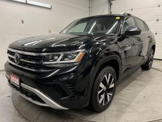 ALL-WHEEL DRIVE COMFORTLINE W/ PREMIUM 3.6L V6! Panoramic sunroof, heated leather seats, heated steering, remote start, blind spot monitor, rear cross-traffic alert, pre-collision system, adaptive cruise control w/ stop & go, backup camera w/ front & rear park sensors, 18-inch alloys, 8-inch touchscreen w/ Apple CarPlay/Android Auto, dual-zone climate control, full power group incl. power seat & power liftgate, 5,000lb capacity tow package, automatic headlights, auto-dimming rearview mirror, terrain/drive mode selector, Bluetooth and Sirius XM!