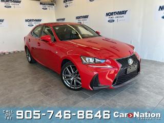 Used 2017 Lexus IS 300 F SPORT |AWD | LEATHER | ROOF | NAV | ONLY 63KM! for sale in Brantford, ON