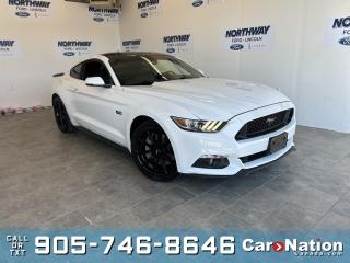 Used 2016 Ford Mustang GT PREMIUM | BLACK APPEARANCE PKG | LEATHER | NAV for sale in Brantford, ON
