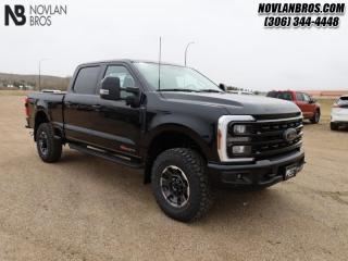 <b>Leather Seats, Tremor Off-Road Package, Lariat Ultimate Package, Premium Audio, Sunroof!</b><br> <br> <br> <br>Check out our great inventory of new vehicles at Novlan Brothers!<br> <br>  This Ford Super Duty is the toughest, most capable pickup truck that Ford has ever built, and thats saying a lot. <br> <br>The most capable truck for work or play, this heavy-duty Ford F-350 never stops moving forward and gives you the power you need, the features you want, and the style you crave! With high-strength, military-grade aluminum construction, this F-350 Super Duty cuts the weight without sacrificing toughness. The interior design is first class, with simple to read text, easy to push buttons and plenty of outward visibility. This truck is strong, extremely comfortable and ready for anything. <br> <br> This agate black sought after diesel Crew Cab 4X4 pickup   has a 10 speed automatic transmission and is powered by a  500HP 6.7L 8 Cylinder Engine.<br> <br> Our F-350 Super Dutys trim level is Lariat. Experience rugged capability and luxury in this F-350 Lariat trim, which features leather-trimmed heated and ventilated front seats with power adjustment, memory function and lumbar support, a heated leather-wrapped steering wheel, voice-activated dual-zone automatic climate control, power-adjustable pedals, a sonorous 8-speaker Bang & Olufsen audio system, and two 120-volt AC power outlets. This truck is also ready to get busy, with equipment such as class V towing equipment with a hitch, trailer wiring harness, a brake controller and trailer sway control, beefy suspension with heavy duty shock absorbers, power extendable trailer style mirrors, and LED headlights with front fog lamps and automatic high beams. Connectivity is handled by a 12-inch infotainment screen powered by SYNC 4, bundled with Apple CarPlay, Android Auto, inbuilt navigation, and SiriusXM satellite radio. Safety features also include a surround camera system, pre-collision assist with automatic emergency braking and cross-traffic alert, blind spot detection, rear parking sensors, forward collision mitigation, and a cargo bed camera. This vehicle has been upgraded with the following features: Leather Seats, Tremor Off-road Package, Lariat Ultimate Package, Premium Audio, Sunroof, Reverse Sensing System, 18 Aluminum Wheels. <br><br> View the original window sticker for this vehicle with this url <b><a href=http://www.windowsticker.forddirect.com/windowsticker.pdf?vin=1FT8W3BM5RED32955 target=_blank>http://www.windowsticker.forddirect.com/windowsticker.pdf?vin=1FT8W3BM5RED32955</a></b>.<br> <br>To apply right now for financing use this link : <a href=http://novlanbros.com/credit/ target=_blank>http://novlanbros.com/credit/</a><br><br> <br/>    5.99% financing for 84 months. <br> Payments from <b>$1811.14</b> monthly with $0 down for 84 months @ 5.99% APR O.A.C. ( Plus applicable taxes -  Plus applicable fees   ).  Incentives expire 2024-05-31.  See dealer for details. <br> <br><br> Come by and check out our fleet of 30+ used cars and trucks and 40+ new cars and trucks for sale in Paradise Hill.  o~o