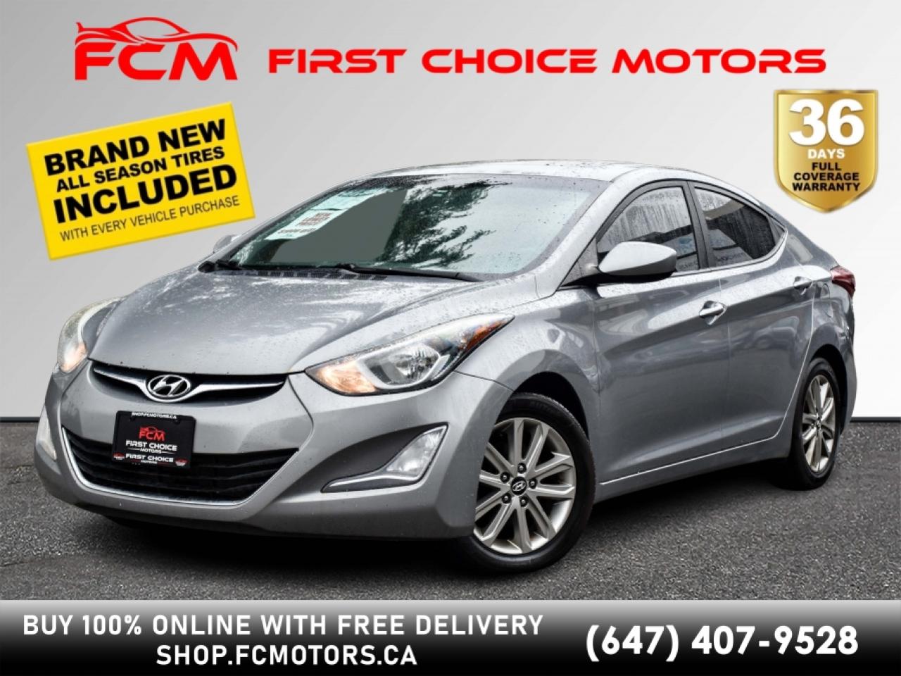 Used 2015 Hyundai Elantra SPORT ~AUTOMATIC, FULLY CERTIFIED WITH WARRANTY!!! for sale in North York, ON